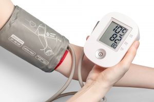 medindo a pressão arterial